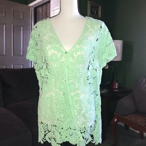 Mint Green Top